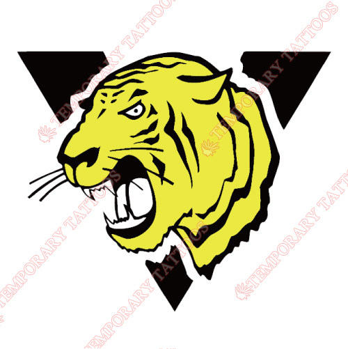 Victoriaville Tigres Customize Temporary Tattoos Stickers NO.7483